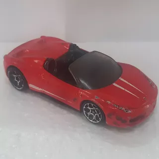 Hot Wheels 1/43 Ferrari 458 Spider rouge-Coleccionables En Blanco Negro o Rojo 