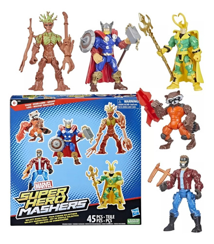 Marvel Super Hero Mashers Thor And Guardians Of The Galaxy 