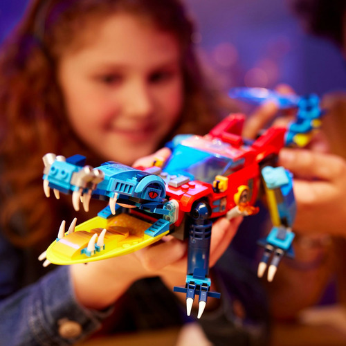 Kit Lego Dreamzzz 71458 Auto-cocodrilo 494 Pz