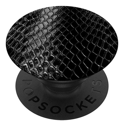 Black Snake Print Popsockets Popgrip: Agarre Intercambiable