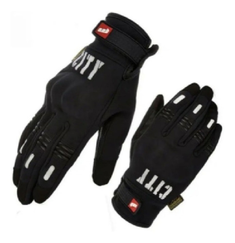 Guantes Moto Invierno City Con Protecciones Tactil - Boxes