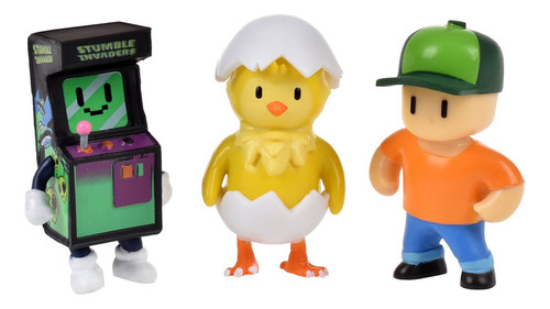 Pack 3 Figuras 5 Cms Stumble Guys - Hatchling