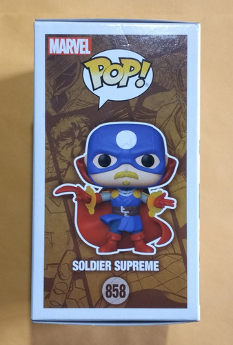 Funko Pop! Soldier Supreme (glow In The Dark) (Usado)