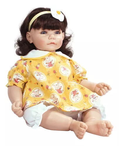 Kit Roupa Boneca Bebê Reborn E Adora Doll Conjunto Páscoa