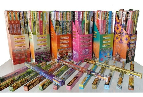 Imagem 3 de 7 de Incenso Para Atacado - Special Blend 25 Caixas C/ 8 Un Cada