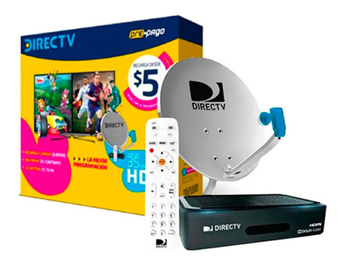 Directv Pre Pago Kit Canalera Hd + Antena | Xenex |