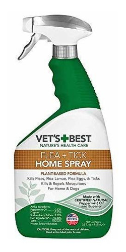 Los Veterinarios Best Flea Y Tick Pet Y Home Spray