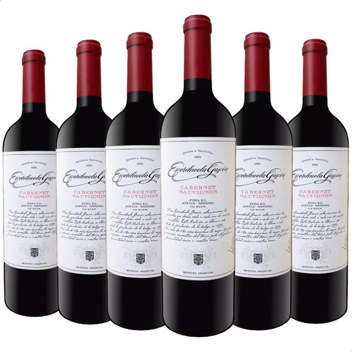 Vino Escorihuela Gascon Cabernet Sauvignon Tinto 750ml X6