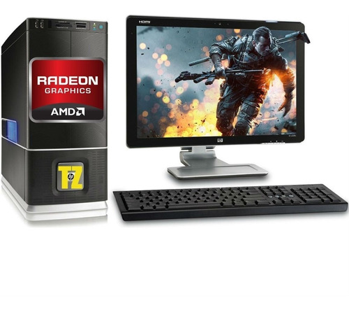 Computadora Pc Gamer Amd A10 9700 Radeon R7 Tranza