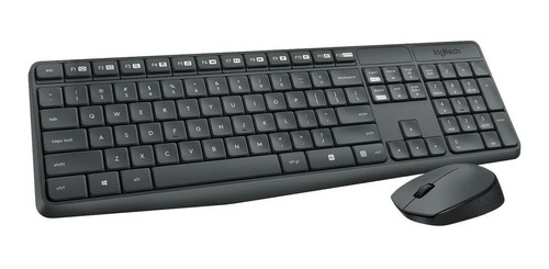 Combo De Teclado Y Mouse Inalámbrico Logitech Mk235