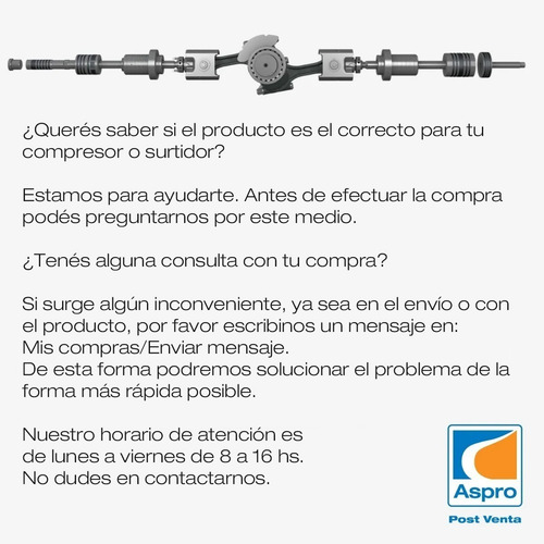 Imagen 3 de 3 de Elemento Filtrante Sinterizado Para Filtro Aspro