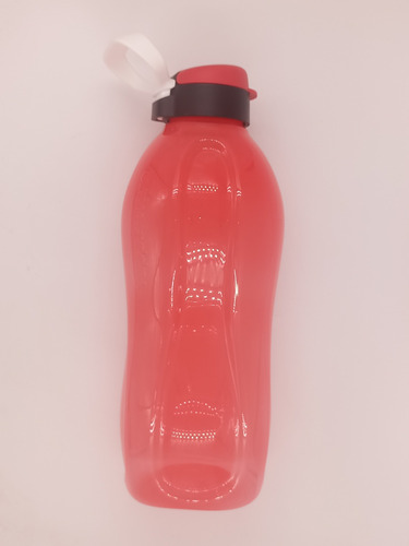 Botella Tupperware Para Agua Eco Twist De 2 Lt, Color Rojo