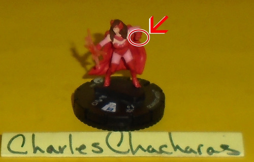 Ccc21 Heroclix Scarlet Witch Wanda Captain America Iron Man (Usado)