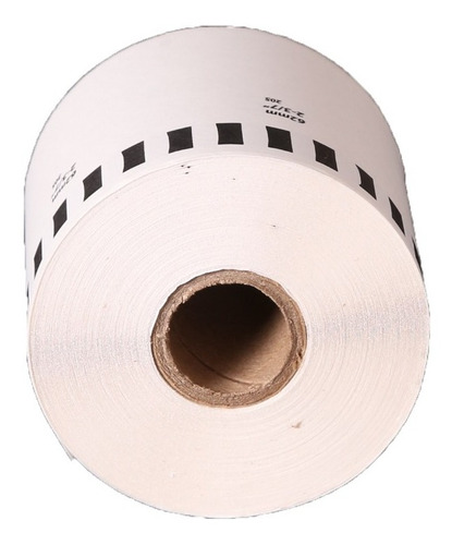 5 Rollo Continuo 62mm X 27mt Compatible Con Brother Dk2205