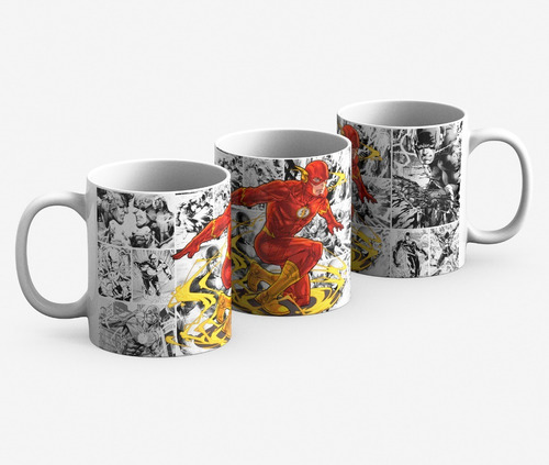 Taza Mug 11oz Dc Comics The Flash Superheroe