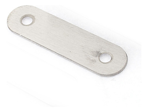 10 Soportes Rectos Placa De Fijación Para Muebles 57x16mm