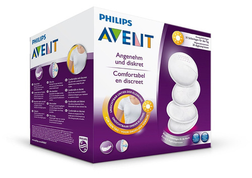 Discos Absorbentes Protectores Avent X24 Entrega Inmediata