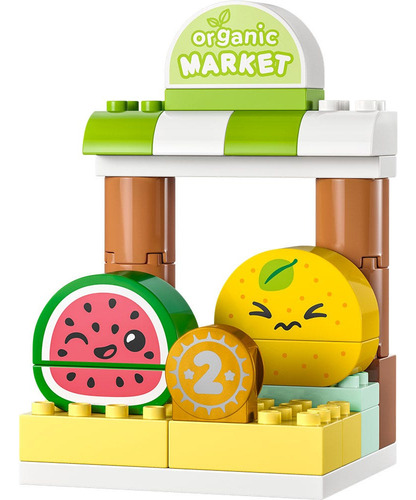 Lego Duplo Mercado Orgánico 10983 De 40 Piezas En Caja