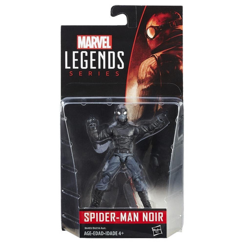 Marvel Legends Series Spider-man Noir Envio Gratis