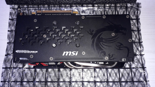 Tarjeta De Video Msi Rx580 De 4gb Para Reparar (no Da Video) (Usado)