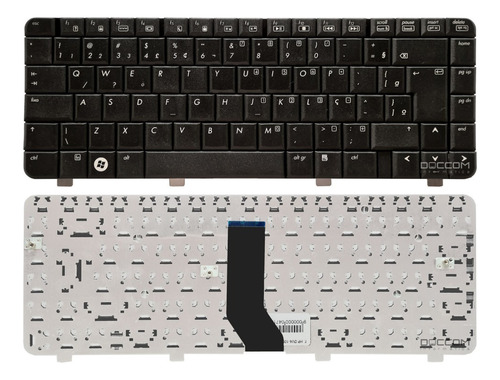 Teclado Hp Pavilion Dv4 Dv4-1000 Dv4-2000 Séries Preto Abnt2