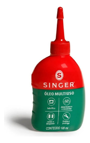 Aceite 3 En 1 Singer 100ml Lubricante - Multiuso -fr-