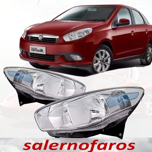 Juego Optica Fiat Grand Siena 2012 2013 2014 2015 2016