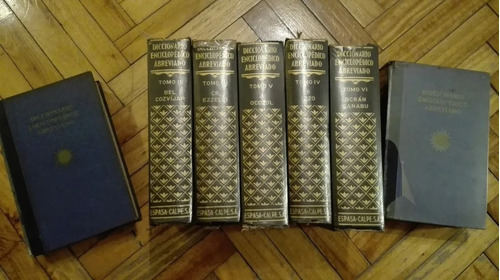 Diccionario Enciclopédico Espasa-calpe Madrid 1957 7°edición