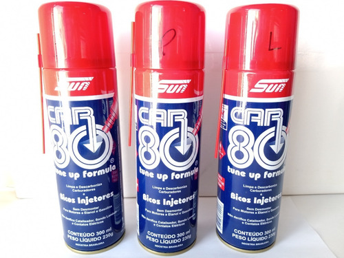 Imagem 1 de 2 de 3 Descarbonizantes Spray Limpa Bico Carburadores Coletores