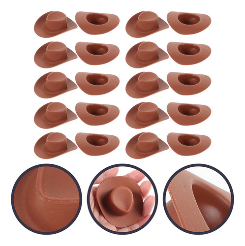 Nuevo Mini Sombreros Sombrero Vaquero 40 Unidades
