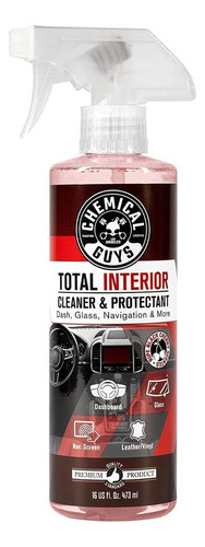 Chemical Guys Limpiador Y Protector Interiores Total 473ml Color Rojo