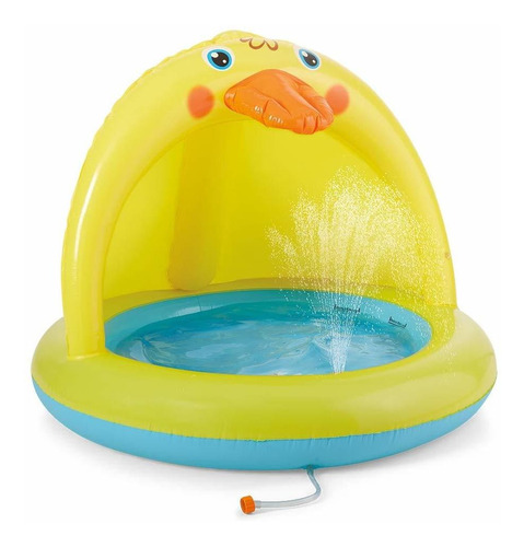 Piscina Para Bebés Con Sombra, Juego De Piscina Sprinkle And