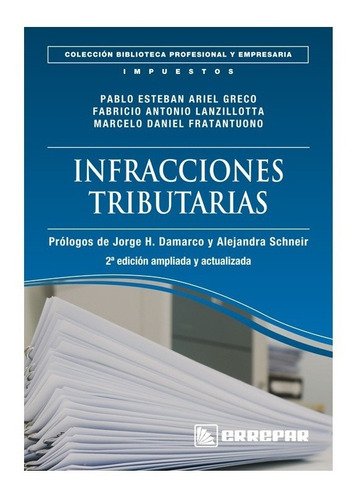 Libro Infracciones Tributarias - Erreius