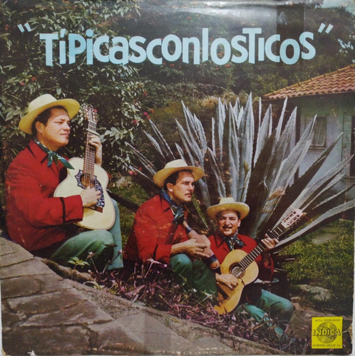 Los Ticos  Tipicas Con Los Ticos Lp Costa Rica