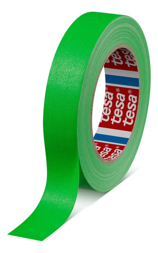 Cinta Gaffer Premium Fluorescente 25mmx25m Verde Tesa Gaffer Verde