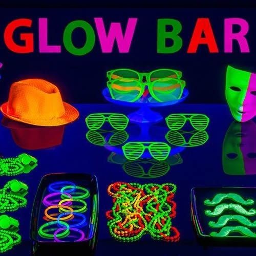 Lâmpada Luz Negra Uv Fluorescente Eletrônica Efeito Neon Blb