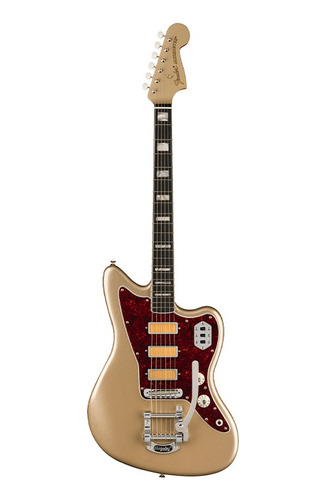 Fender Gold Foil Jazzmaster, Shoreline Gold, Eléctrica