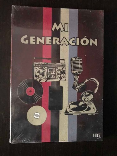 Mi Generación - 6 Cds Andres Cepeda, Soda Stereo, Robi Draco