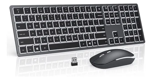 Teclado y mouse silencioso sale