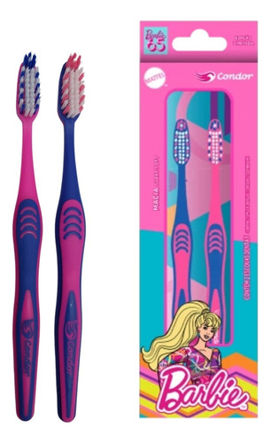 Escova De Dente Barbie Condor Edição Limitada Colecionadores