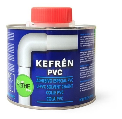 Pegamento Pvc Adhesivo Kefren 250ml (europeo)