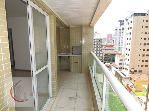 Imagem 5 de 18 de Apartamento Com 2 Dormitórios À Venda, 87 M² Por R$ 495.000,00 - Canto Do Forte - Praia Grande/sp - Ap2049