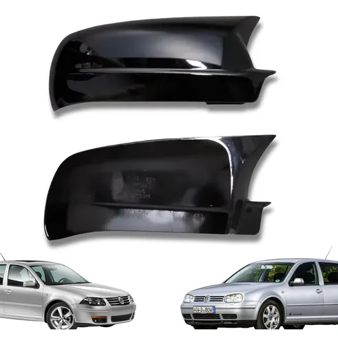 Carcasas Espejo Jetta A4 Golf Mk4 Negro Gloss Murciélago