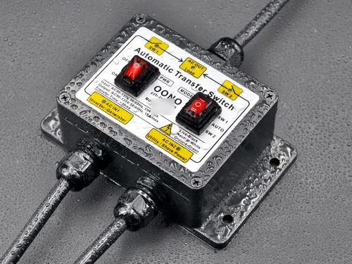 Interruptor Manual Automático De Transferencia Ats 120v 15a