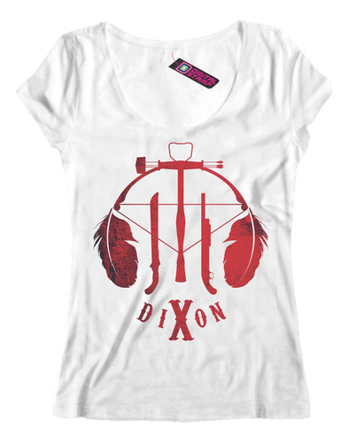 Remera Mujer The Walking Dead Dixon S18 Dtg Premium