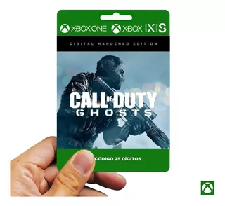 Call Of Duty: Ghosts Digital Hardened Xbox 25 Dígitos