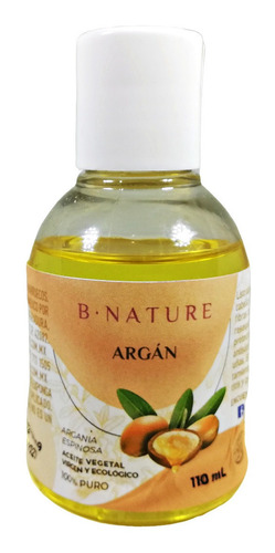 Aceite De Argan Certificado Orgánico 100% Puro 110 Ml