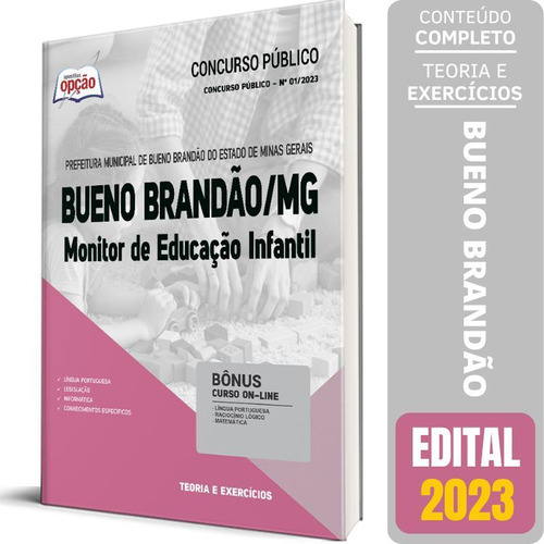 Apostila Prefeitura Bueno Brandão Mg 2023 Monitor Educação