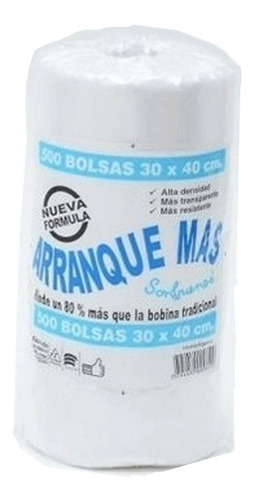 Bobina De Arranque 30x40 Rendidor X 500 Unid