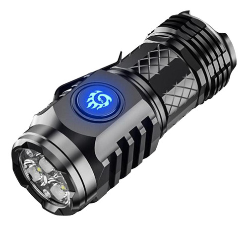 4 Linterna Led Linterna De Mano Antorcha De Camping Linterna
